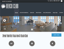 Tablet Screenshot of beachclublife.com